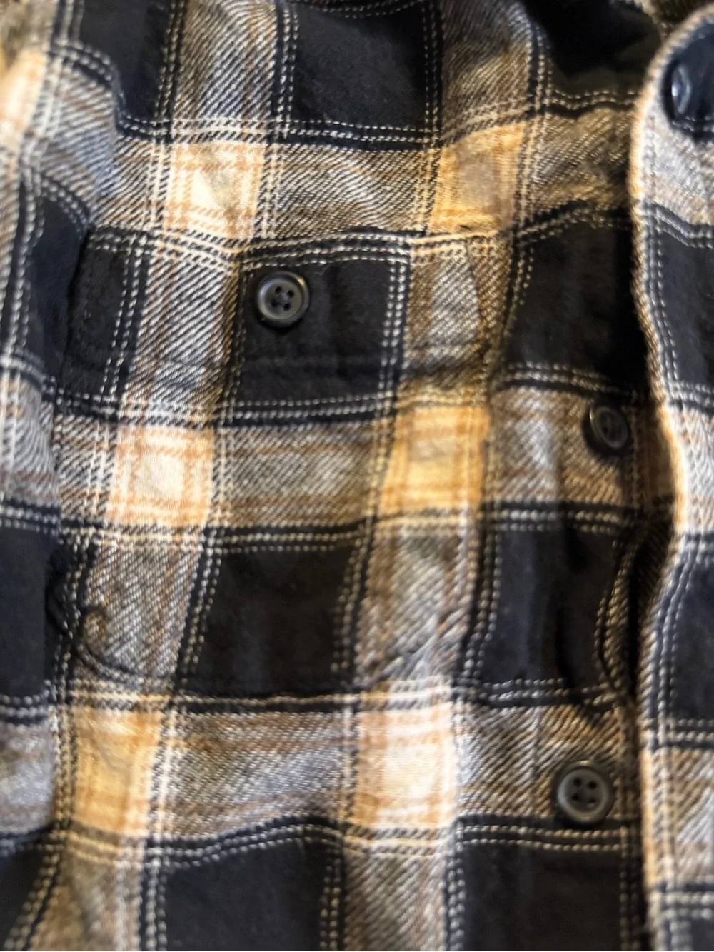 Bundle of 3 Slim Jeans, Blue Pinstripe Button-Down Shirt, Old Navy Plaid Shirt